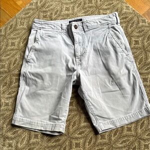 American Eagle Outfitters Gray Flat Front Shorts